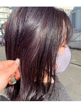 バズ(BUZZ) さりげない発色♪ネイビーバイオレット【BUZZ 藤原あかり】