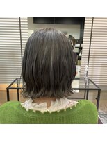 ノーム バイ アウラ(norm. by aura)&nbsp;ホワイトシルバー　ブリーチ　透明感カラー