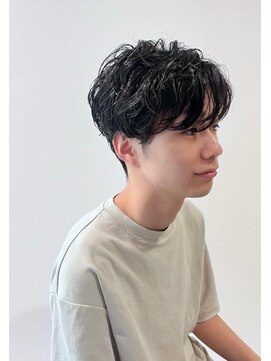 アイディール(:ideal) 20代30代40代☆メンズカット＋くせ毛風パーマ【本町本店】