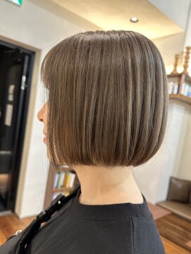 ネックス 表参道本店(nex) nex表参道明るい白髪染めナチュラルベージュ30代40代50代60代