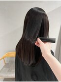 ストレートパーマ/ショコラカラー/艶髪