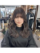 ブレーメン(BREMEN) 韓国レイヤーカット巻き髪ミディアムロング