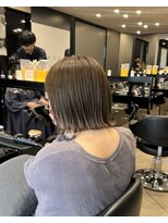 ハルキ ミナト ジャパン オオサカ(HARUKI MINATO japan OSAKA)&nbsp;外ハネボブ 20代30代40代ヘア 小顔 大阪ボブ 梅田