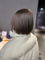 ペレ 栄店(PELE) デザインカラー/レイヤーカット/ウェットヘア/オリーブベージュ
