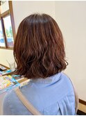 ゆるふわミディアムパーマ
