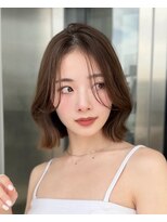 ロンドブルーム 天神大名店(Lond Bloom)&nbsp;10代20代30代韓国ボブ髪質改善切りっぱなしボブ似合わせカット