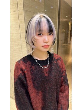 フェイス 大船(FACE) ハイトーンウルフ×デザインカラー/Kurumi