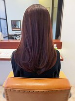 マーリャヘアー(mallia hair)&nbsp;レイヤースタイルレイヤーカットロングレイヤー小顔スタイル