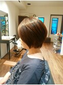 大人ショートボブ