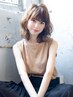 根本縮毛矯正+デジタルパーマ（カット+トリートメント込）