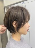 前髪カタログ/イメチェンスタイル／ウェーブパーマ/こなれミディ