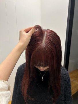 ビューバイネオリーブ 用賀店(Beau'r by neolive) 黒髪ボブルフネビージュ小顔ワンレン《用賀》