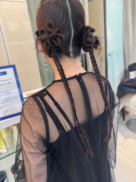 エアー 銀座タワー(AIR) ツインカチモリ×編み下ろし