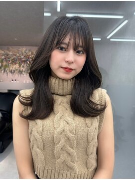 ロンドルピナス 小倉(Lond Lupinus) 顔型別ヘアスタイル特集 /チェリーブラウン /ミニウルフ/北九州