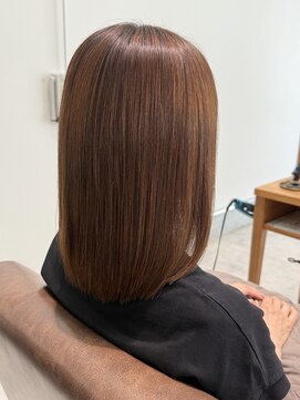 レシピ(recipe) 髪質改善ストレート