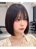 【ミニボブ】ナチュラルボブ/ストレートボブ/ショートボブ