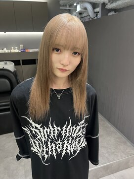 ロテ 名古屋 名駅店(Lote.) ミディアムヘア/デザインカラー/フェイスフレーミング