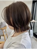 前髪カタログ/イメチェンスタイル/ウェーブパーマ/こなれミディ