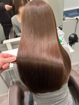 パルス ギンザ(PULSE ginza) 髪質改善縮毛矯正マロンベージュ