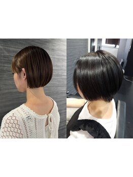 【似合わせカット￥4,000】髪質・骨格を見極め,ショート/ボブ/レイヤーで貴方の大人可愛いを引き出します♪