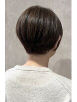 エンクス(enx)&nbsp;着物ヘア/ダークアッシュ/ミディアムレイヤーカット/鶴ヶ峰YM127