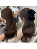 透明感カラー/ゆるレイヤーカット【学割】7700円～