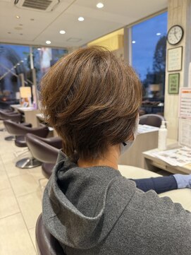 アース 土気あすみが丘店(HAIR&MAKE EARTH) ショートヘア×部分パーマ♪