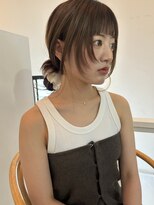 キー(kii)&nbsp;顔まわりレイヤー/レイヤーカット/ベージュ