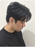 MEN’S HAIR/サーフカール/刈り上げセンターパート/伊勢崎