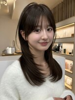 アビー(ABBEY3)&nbsp;フェイスレイヤー小顔レイヤー韓国ヘアくびれレイヤー