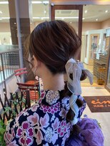 エイム ヘアメイク 横川店(eim HAIR MAKE) 浴衣ヘアアレンジ(とうかさん・花火大会)