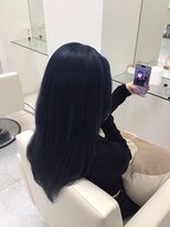 ヘアポジション 青森南佃(HAIR Position)&nbsp;ダークネイビー　ブルーブラック　ダブルカラー
