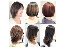 ストフ(stof)の雰囲気(髪質に合わせた薬剤を使用していつまでも美しい髪に◎)