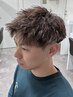 メンズカット+フルカラー￥12500[町田/ツイストパーマ/スペインカール/眉毛]