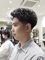 ラック(Luc)&nbsp;テーパーフェード×スパイキーショート