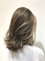 ラ ブレス 大阪梅田(LaBless)&nbsp;ミランダカー風☆セクションバレイヤージュ  ba054_1810_2