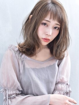 オウル(Owll) ★DISHEL ★大人かわいい切りっぱなしボブ★ブルージュ