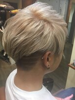 フィックス ヘアー(FIX hair)&nbsp;ホワイトベージュ[ハイトーンカラー/サイドバード/ミルクティー]