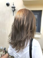 2席のみの美容室 アナイス(Anaiss) ミルクティーベージュで柔らか春カラーほし