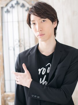 メンズヘア ビーセカンド 草加店(MENS HAIR B-2) ナチュラルニュアンスなビジカジかき上げヘアG