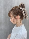 簡単お洒落ヘアセット 佐々木