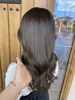 フゥカ 類家店(fuka)&nbsp;【カラーの厳しい職場でもＯＫ☆】オリーブグレージュ＊。