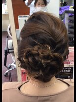ヘアサロン ユニティ(Hair Salon Unity) 編み込みMIXシニヨンスタイル