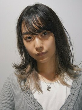 ワークス 下北沢(WORKS) 小顔ハイライトカラーセミウェットウェーブ【下北沢】