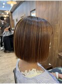 ストレート×ボブ
