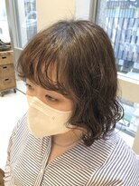 ネオリーブギンザ 銀座店(Neolive GINZA)&nbsp;低温デジタルパーマで作る前髪パーマ