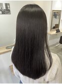 ロングスタイル美髪縮毛矯正ストレートで美しい髪に♪