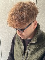 ニアウ 太田店(Niau)&nbsp;スペインカールメンズマッシュフェードメンズパーマ群馬太田眉毛