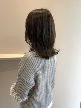 クム(QUMU) オリーブベージュ×レイヤーカット☆