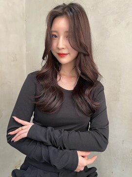 アルテ(ARTE) 【ARTE表参道/青山】モテ髪ミディアム×透明感カラー